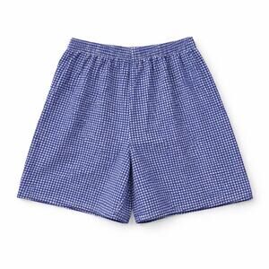 Vintage 80s Gingham Short Retro Elevated Basic Normcore Prairie Spring